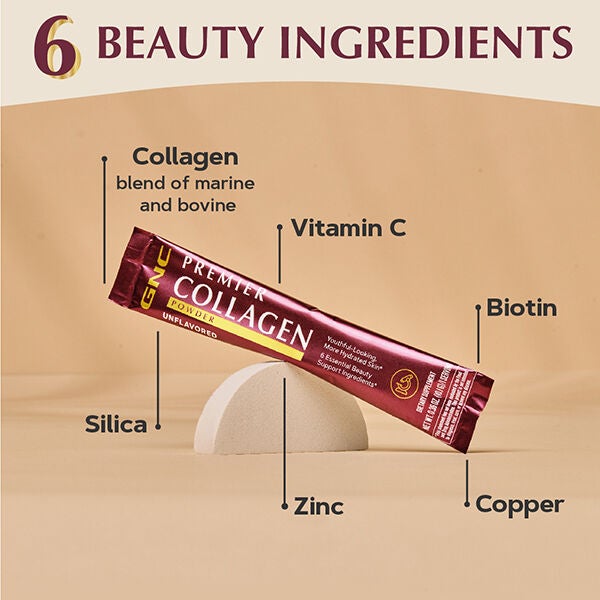 Premier Collagen Powder - Unflavored (20 Stick Packs)  | GNC